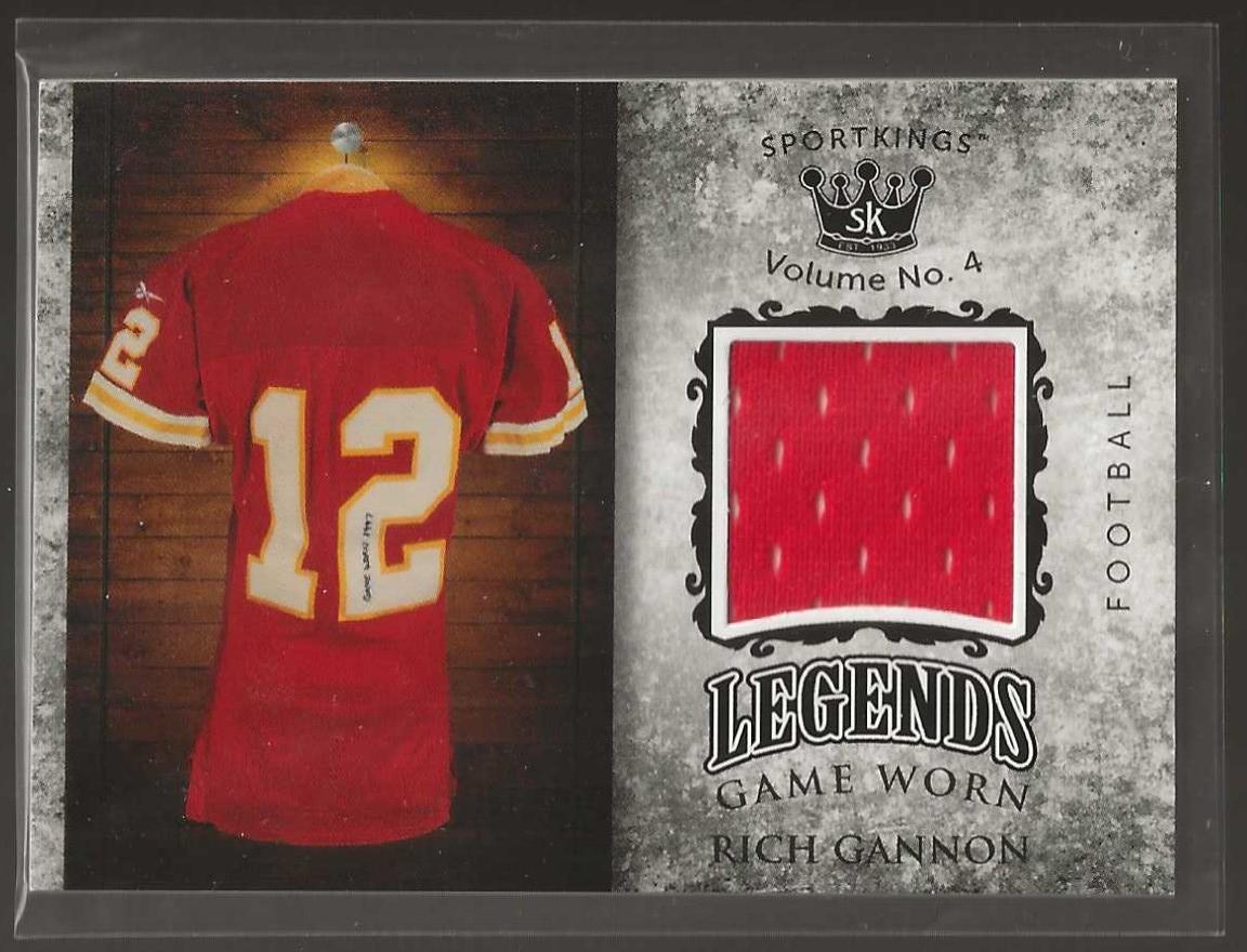 2023 Sportkings Volume 4 #LSM-70 Rich Gannon Legends Game Worn