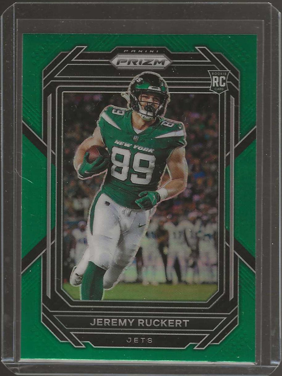 2022 Panini Prizm #361 Jeremy Ruckert Green