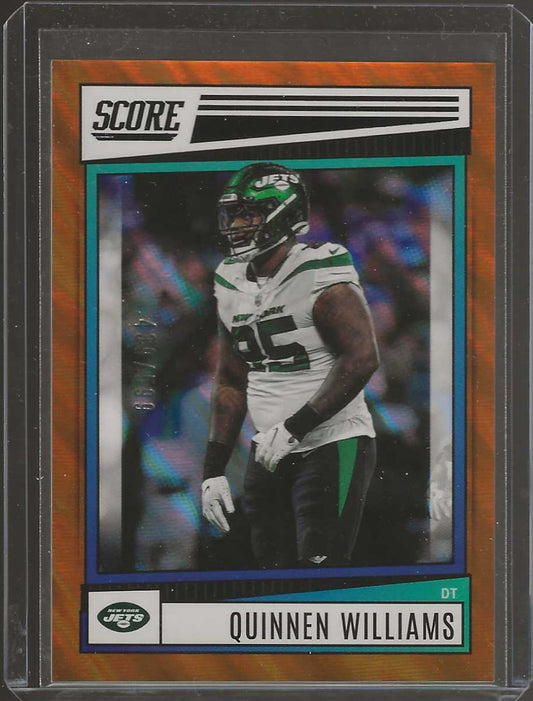 2022 Score #297 Quinnen Williams Lava #/599