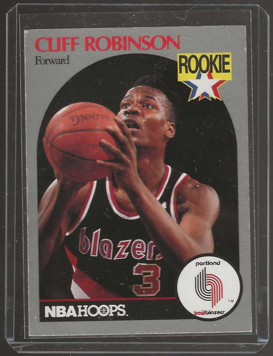 1990-91 Hoops #250 Cliff Robinson