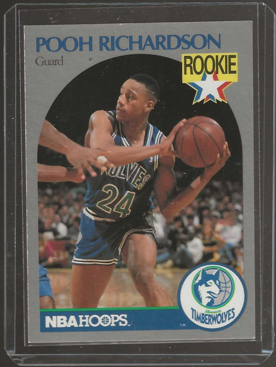 1990-91 Hoops #190 Pooh Richardson