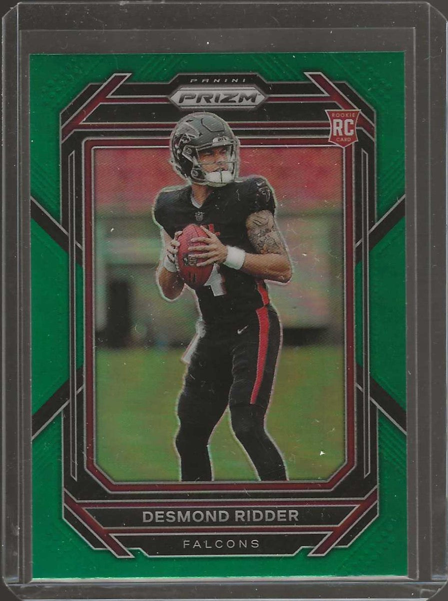 2022 Panini Prizm #302 Desmond Ridder Green