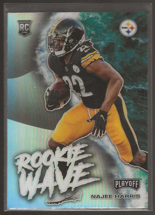 2021 Panini Playoff #RW-NHA Najee Harris Rookie Wave