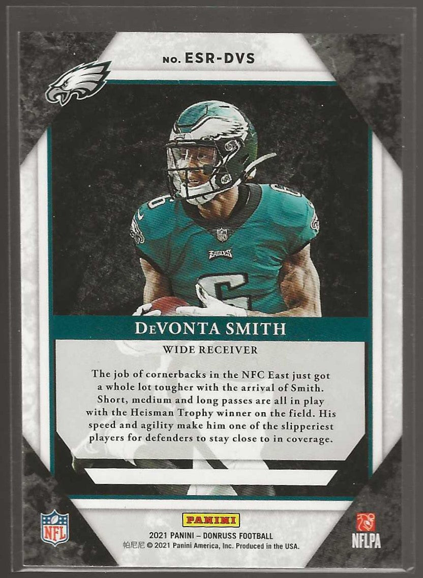 2021 Donruss #ESR-DVS DeVonta Smith Elite Series Rookies