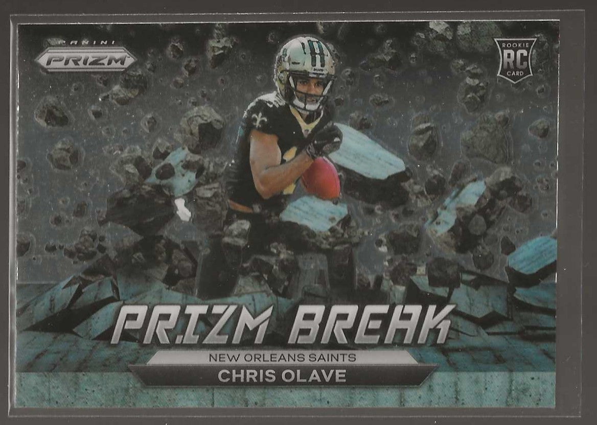 2022 Panini Prizm #PB-10 Chris Olave Prizm Break