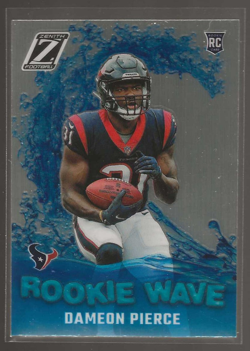 2022 Zenith #RW-DP Dameon Pierce Rookie Wave