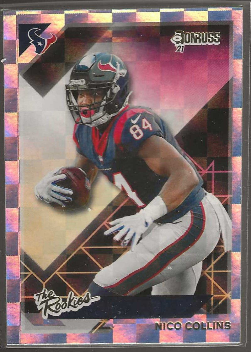 2021 Donruss #TR-NCO Nico Collins The Rookies