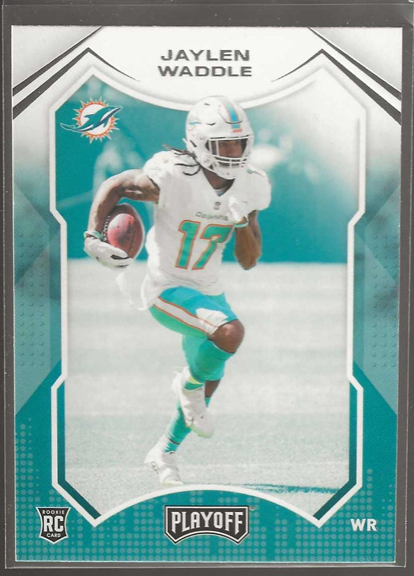 2021 Panini Playoff #206 Jaylen Waddle