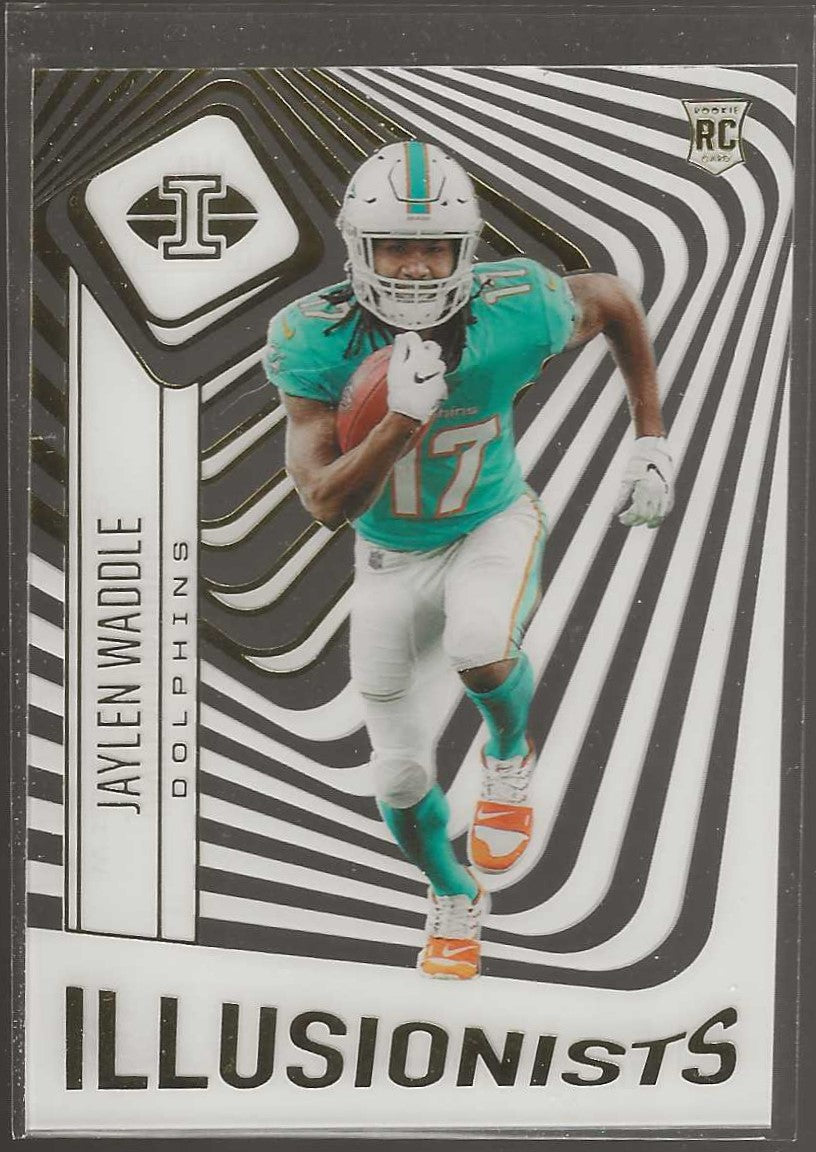 2021 Panini Illusions #ILL-20 Jaylen Waddle Illusionists