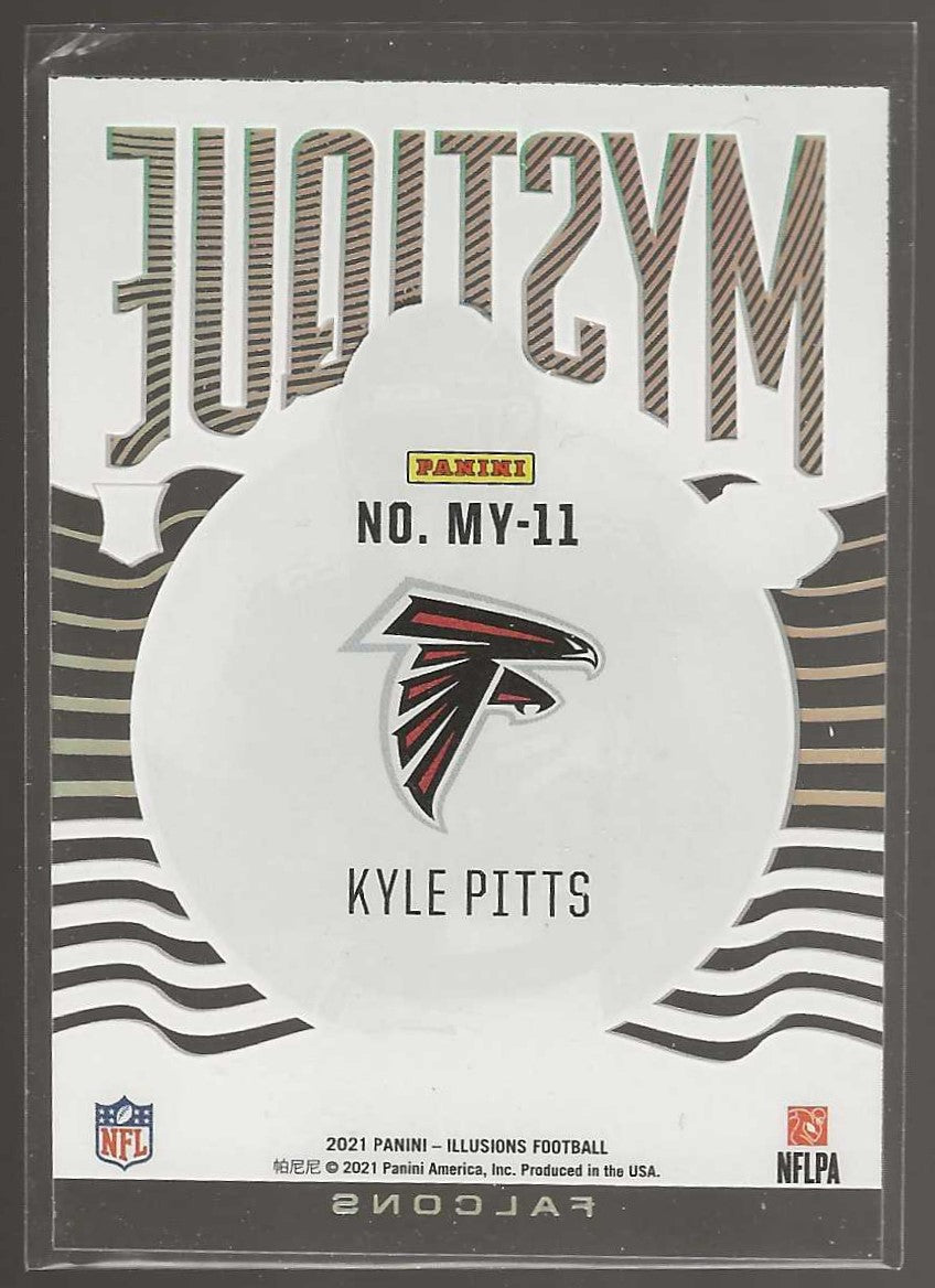 2021 Panini Illusions #MY-11 Kyle Pitts Mystique