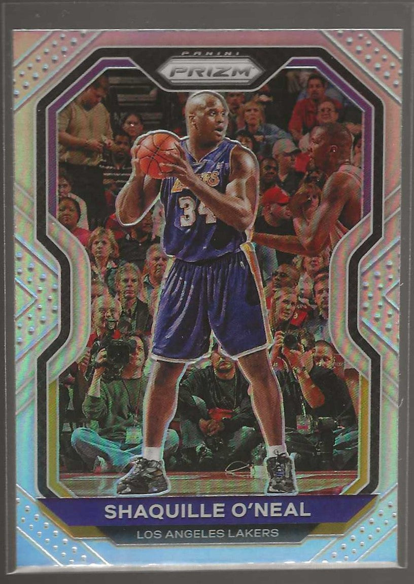 2020-21 Panini Prizm #207 Shaquille O'Neal Silver Prizms