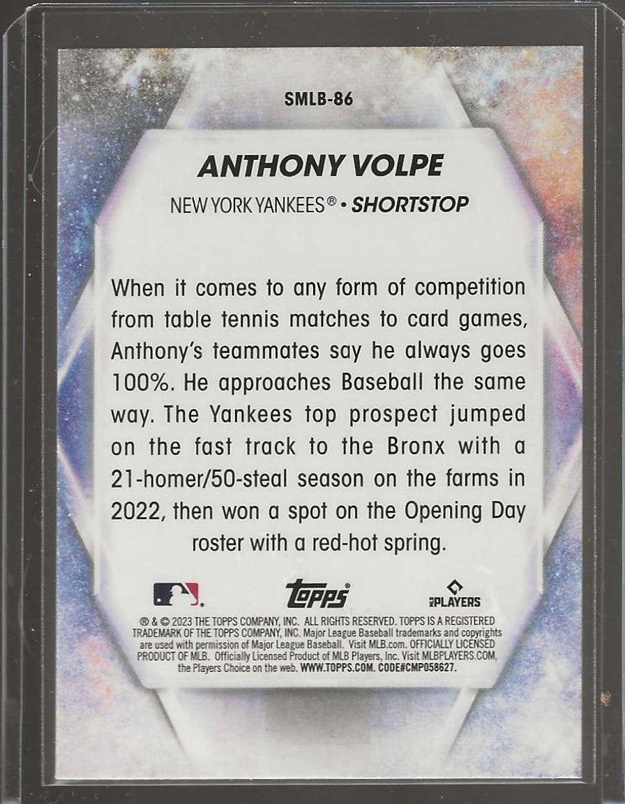 2023 Topps Update #SMLBC-79 Anthony Volpe Stars of MLB Chrome