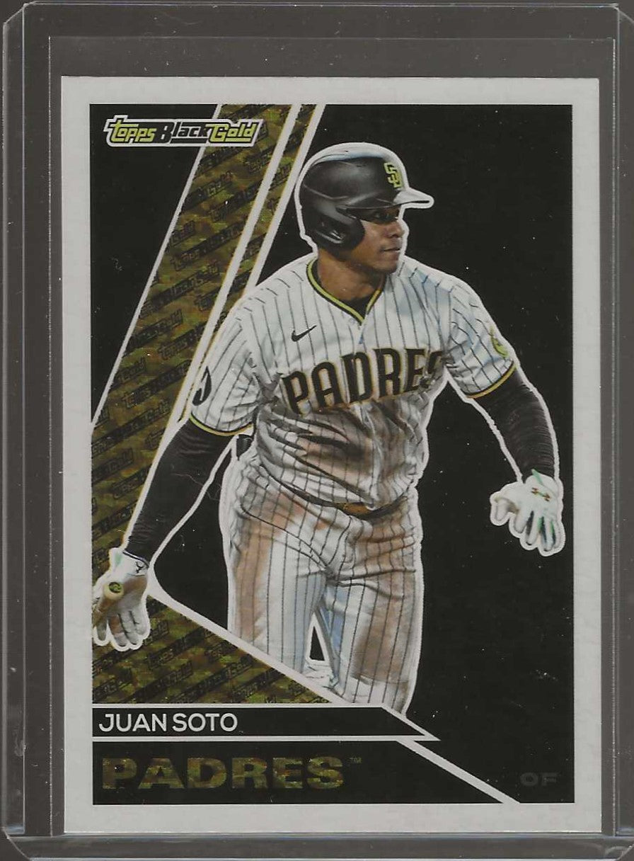 2023 Topps Update #BG-24 Juan Soto Topps Black Gold