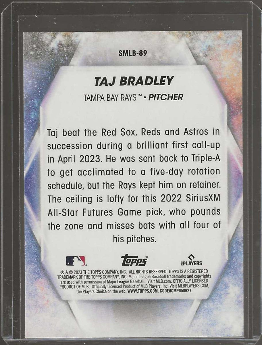 2023 Topps Update #SMLB-89 Taj Bradley Stars of MLB