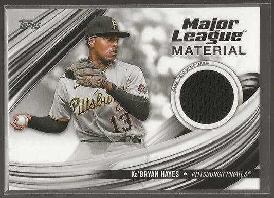 2023 Topps #MLM-KH Ke'Bryan Hayes Major League Material Relics (Series One)