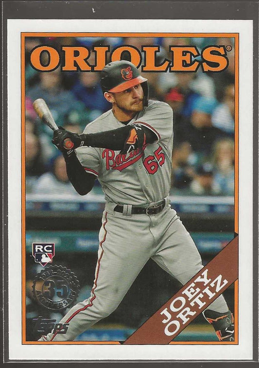 2023 Topps Update #88US-30 Joey Ortiz 1988 Topps Baseball