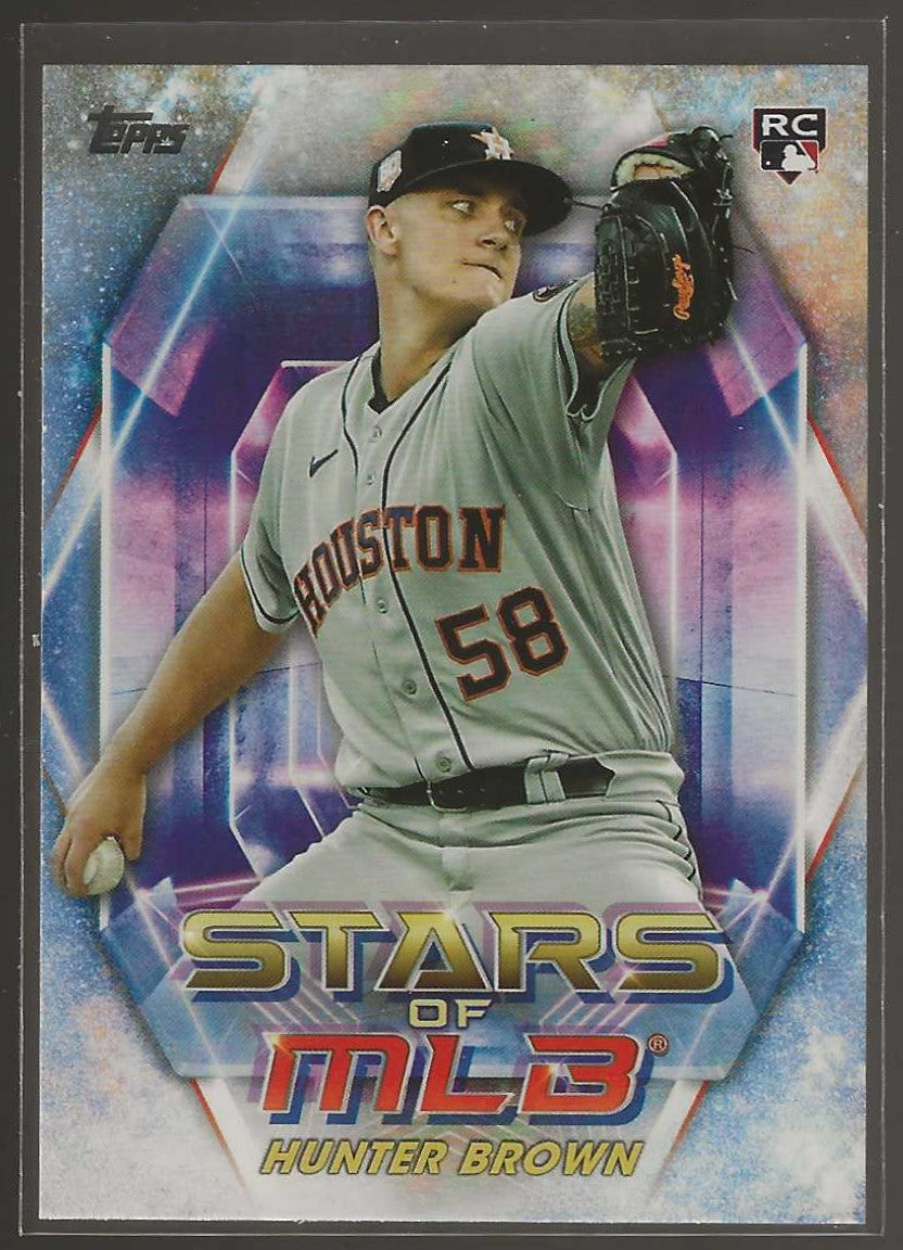 2023 Topps Update #SMLBC-74 Hunter Brown Stars of MLB Chrome