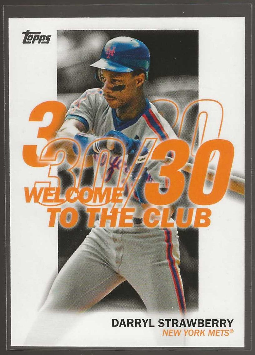 2023 Topps #WC-10 Darryl Strawberry Welcome to the Club