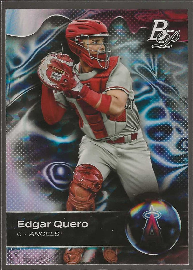 2023 Bowman Platinum #TOP-19 Edgar Quero Top Prospects