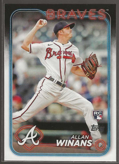 2024 Topps #494 Allan Winans - ChronicCards