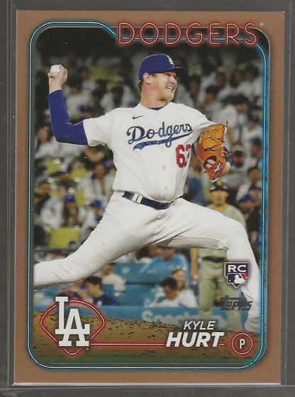 2024 Topps #583 Kyle Hurt Gold - ChronicCards