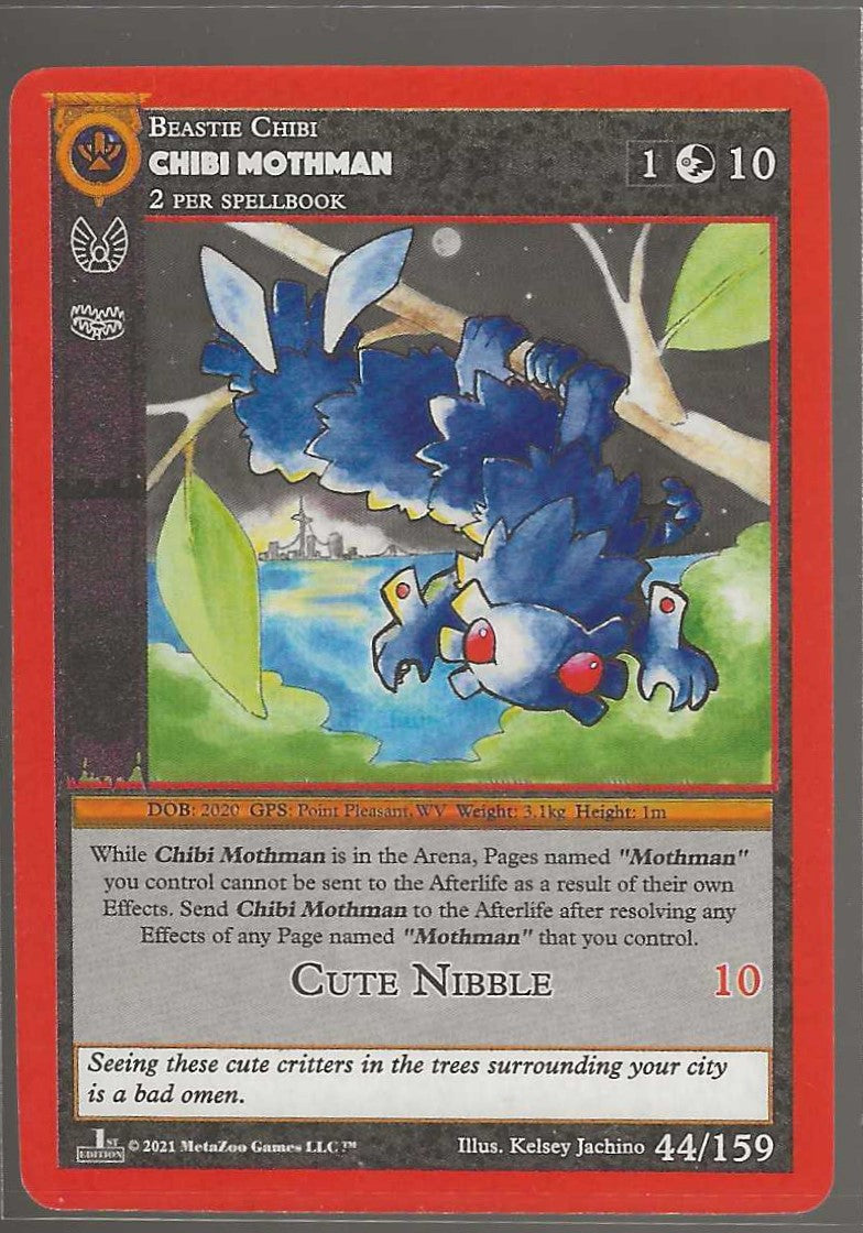 MetaZoo 1st Edition #44/159 Chibi Mothman