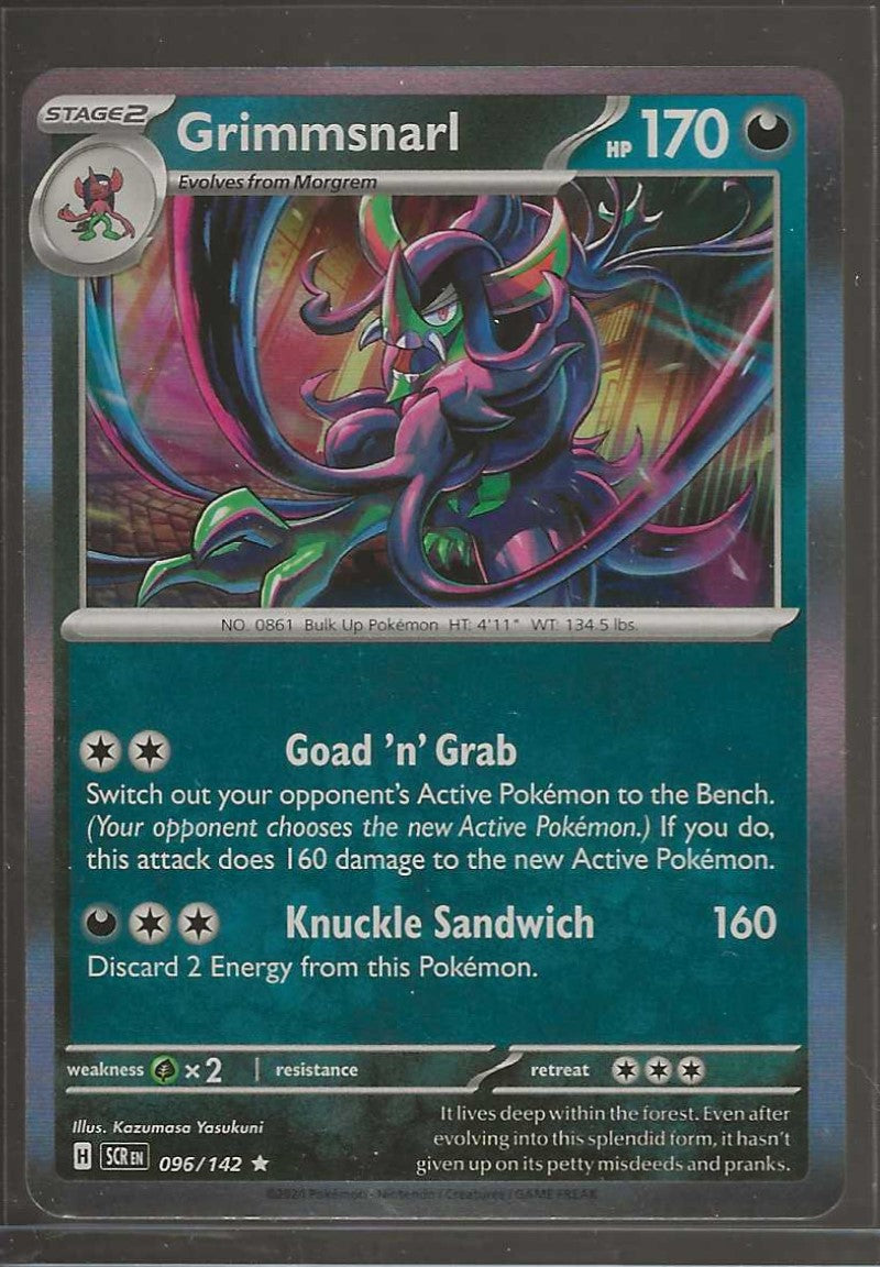 Grimmsnarl 96/142 Holo Stellar Crown - Pokemon TCG