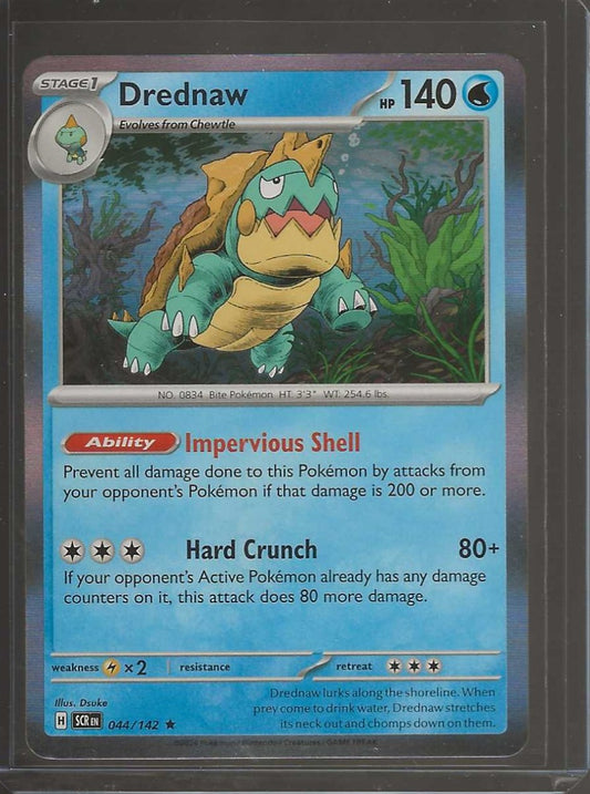 Drednaw Holo - (Rare) 044/142 - Stellar Crown - Pokemon