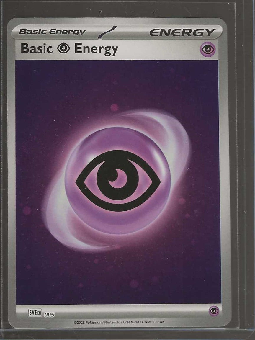 SV01: Scarlet & Violet Base Set #005 Basic Psychic Energy (Cosmos Holo)