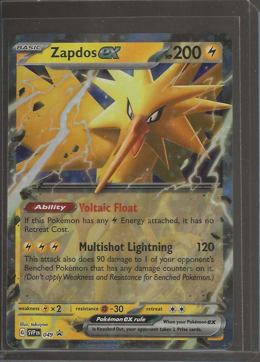 SV: Scarlet & Violet Promo Cards #049 Zapdos ex