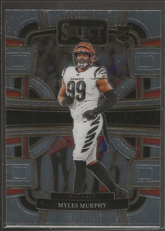 2023 Panini Select Football #22 Myles Murphy Concourse - Bengals