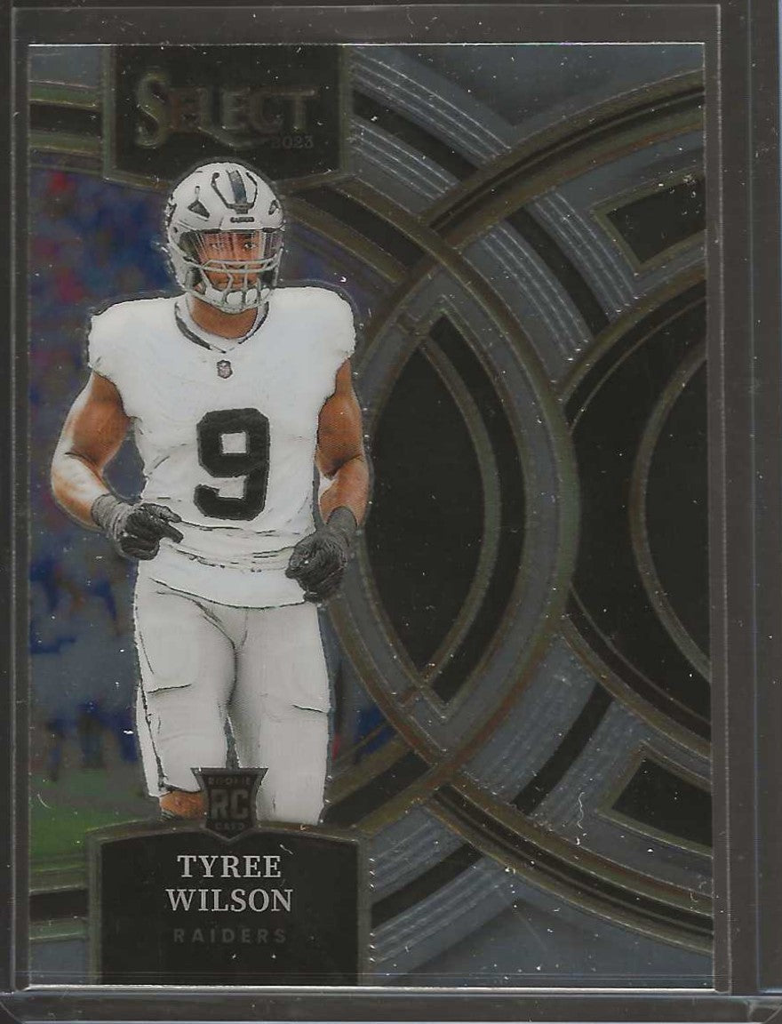 2023 Panini Select Football #119 Tyree Wilson Premier - Raiders