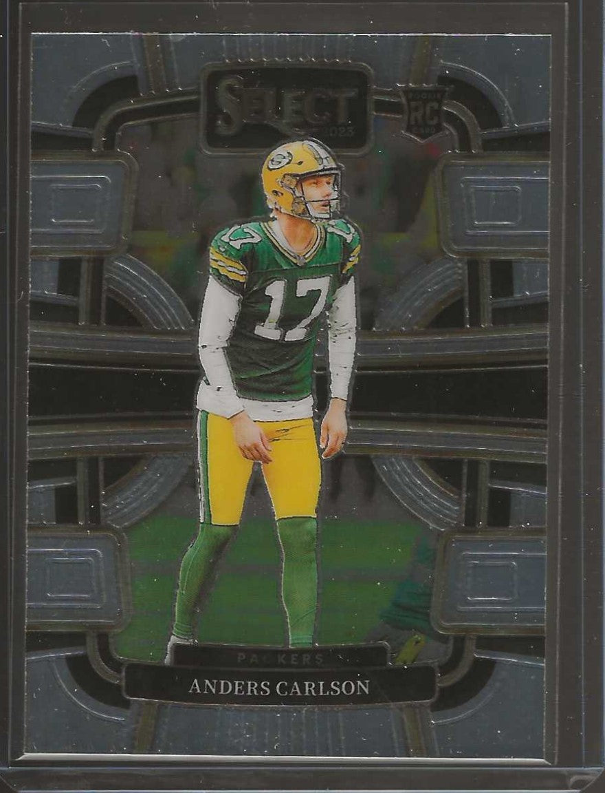 2023 Panini Select Football #36 Anders Carlson Concourse - Packers