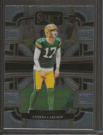 2023 Panini Select Football #36 Anders Carlson Concourse - Packers - ChronicCards