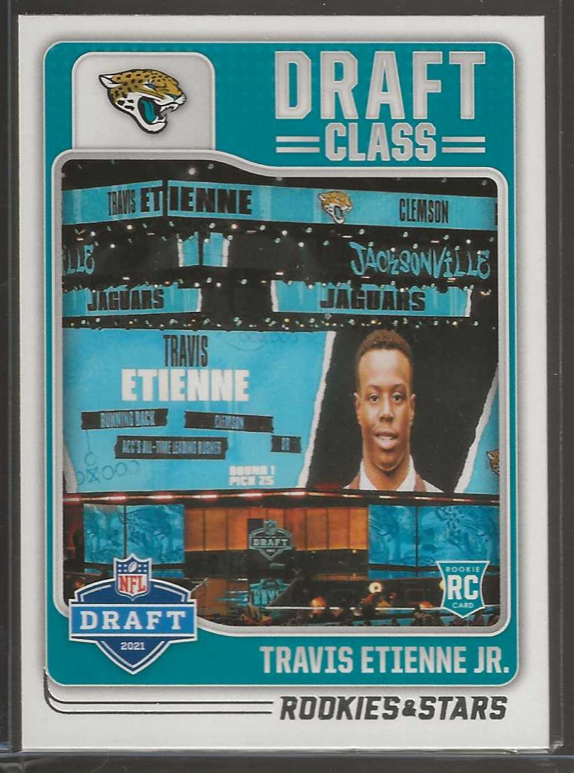 2021 Panini Rookies & Stars #DC-14 Travis Etienne Jr. Draft Class