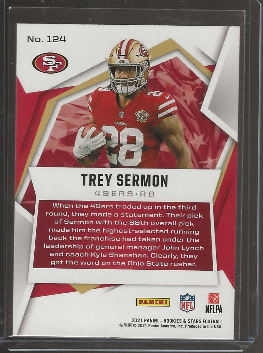 2021 Panini Rookies & Stars #124 Trey Sermon