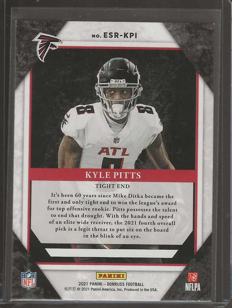 2021 Donruss #ESR-KPI Kyle Pitts Elite Series Rookies