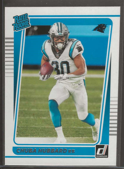 2021 Donruss #287 Chuba Hubbard - ChronicCards