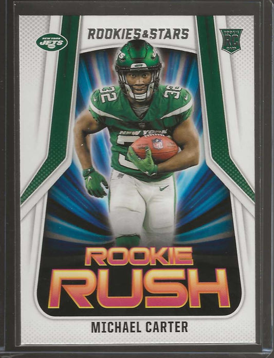 2021 Panini Rookies & Stars #RR-15 Michael Carter Rookie Rush