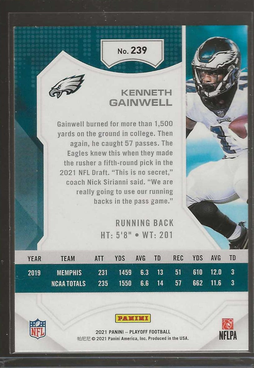 2021 Panini Playoff #239 Kenneth Gainwell