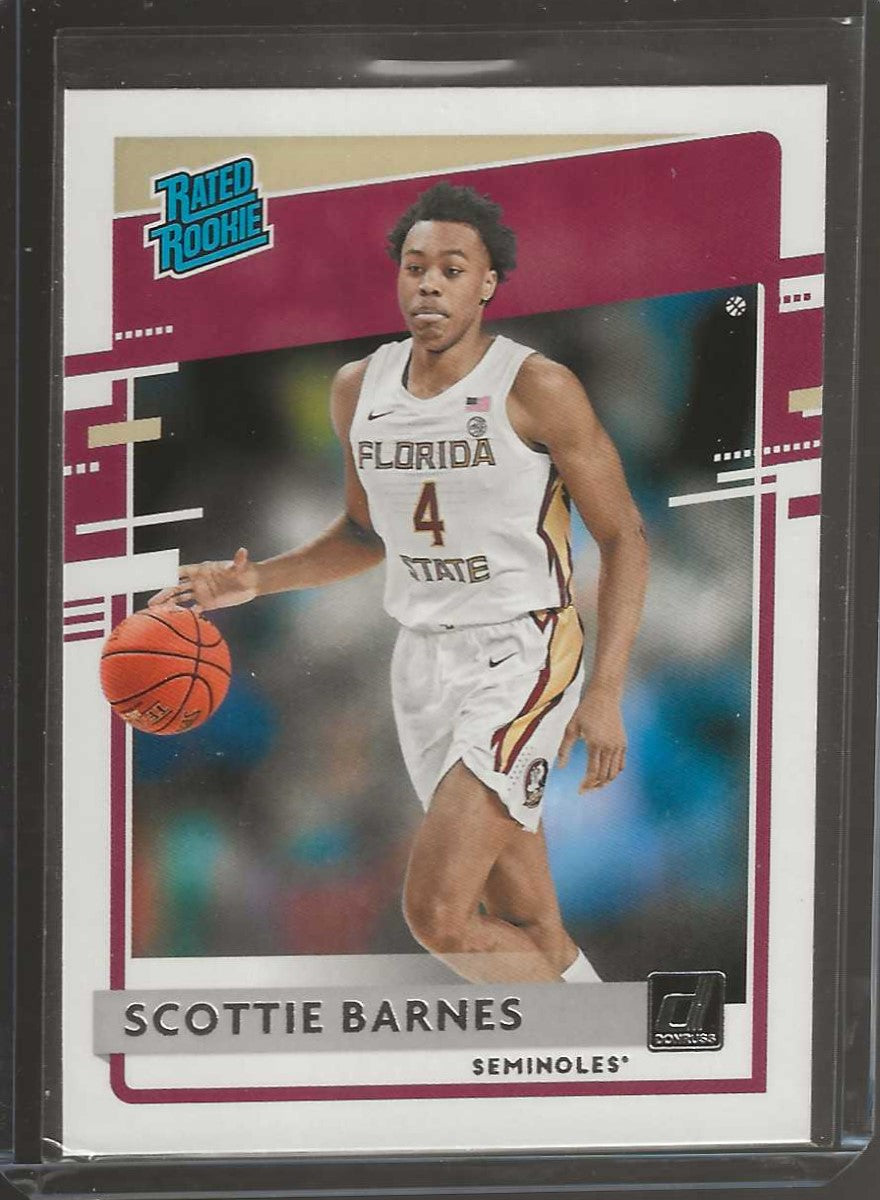 2021 Panini Chronicles Draft Picks #32 Scottie Barnes Black