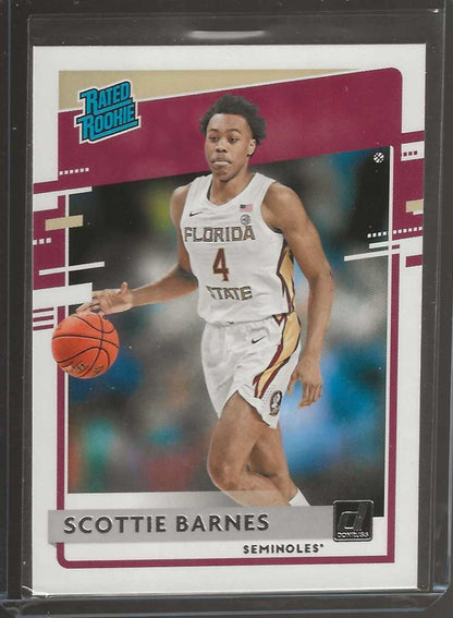 2021 Panini Chronicles Draft Picks #32 Scottie Barnes Black - ChronicCards
