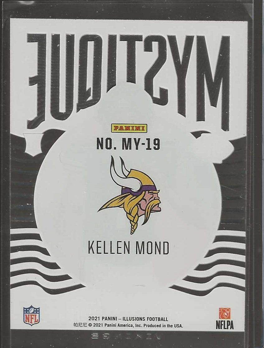 2021 Panini Illusions #MY-19 Kellen Mond Mystique