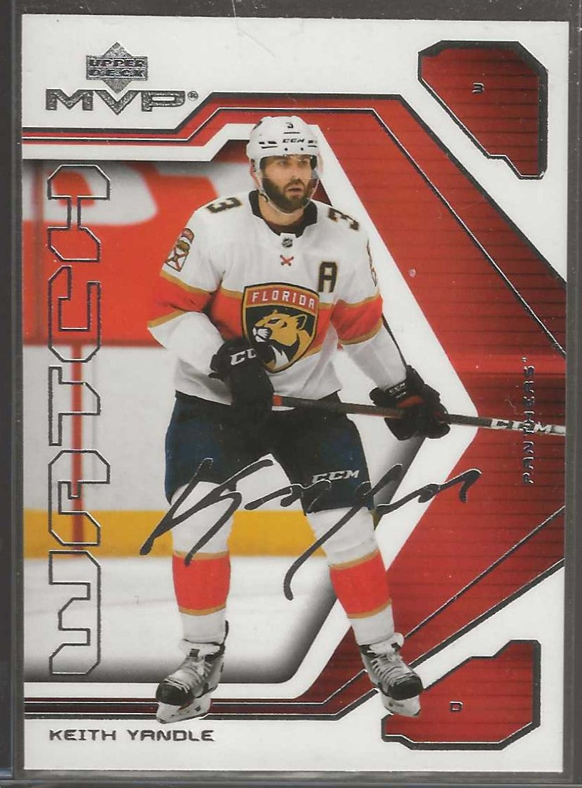 2021-22 Upper Deck MVP #69 Keith Yandle 20th Anniversary