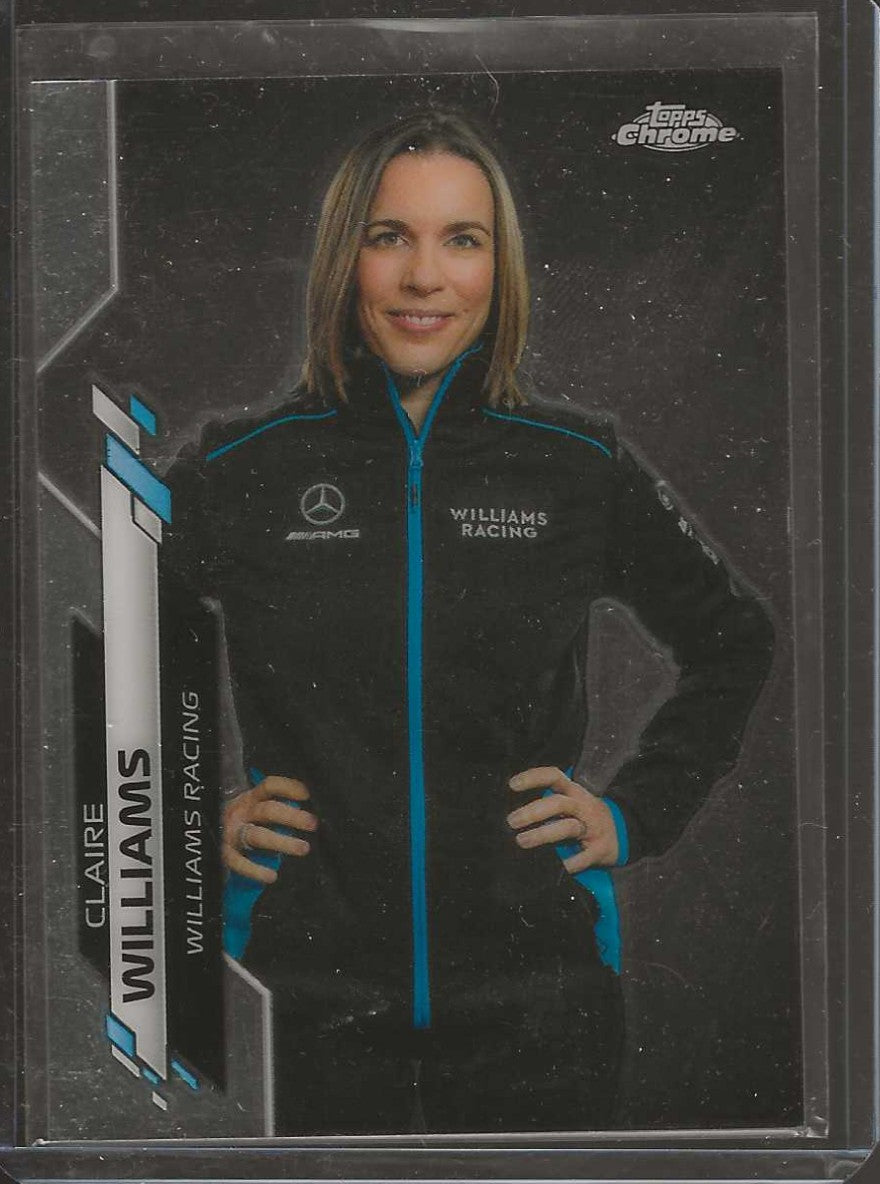 2020 Topps Chrome Formula 1 #97 Claire Williams