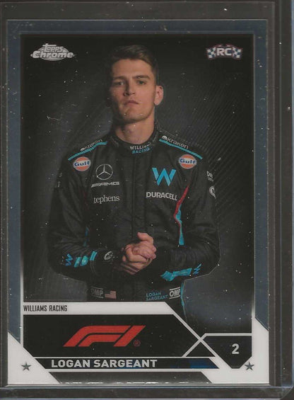 2023 Topps Chrome Formula 1 #64 Logan Sargeant - ChronicCards