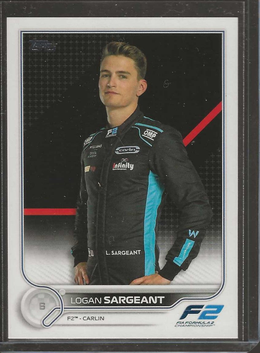 2022 Topps Formula 1 #82 Logan Sargeant