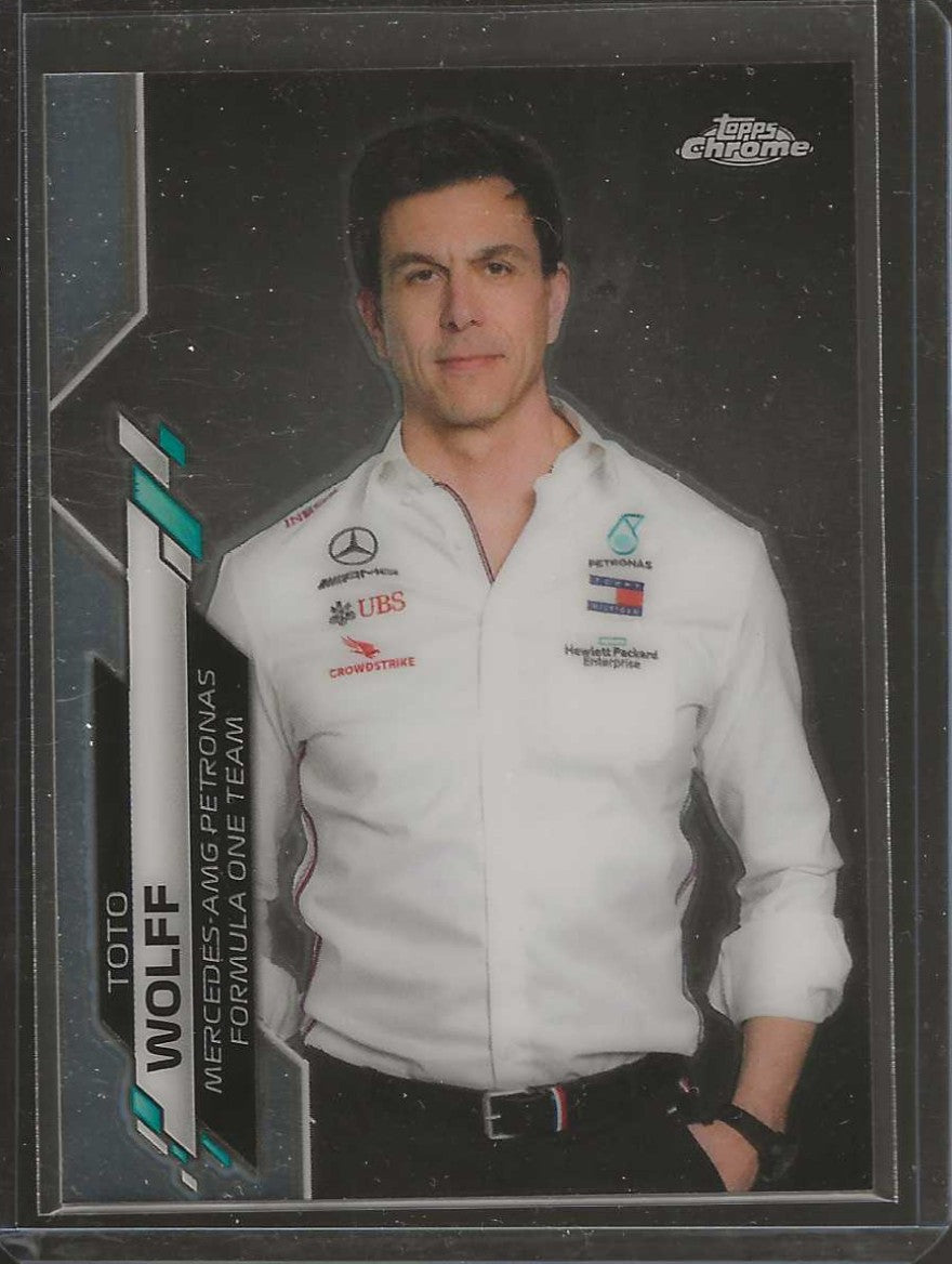 2020 Topps Chrome Formula 1 #98 Toto Wolff