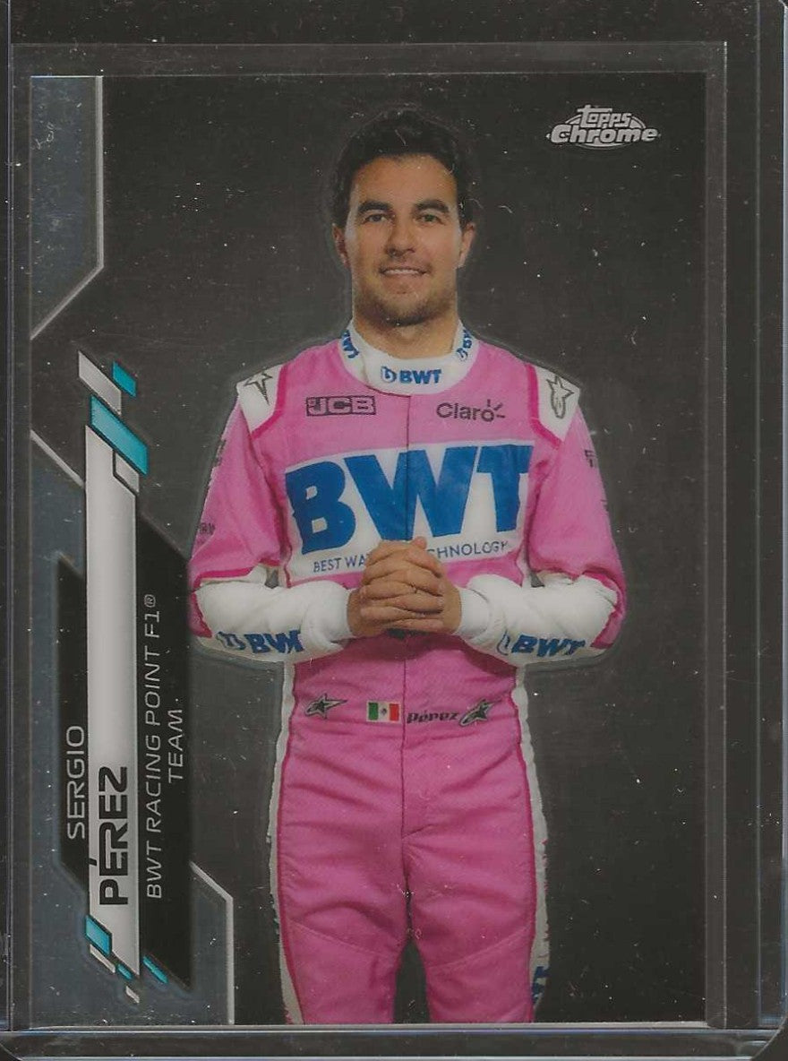 2020 Topps Chrome Formula 1 #13 Sergio Pérez