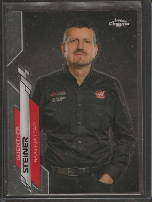 2020 Topps Chrome Formula 1 #93 Guenther Steiner